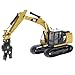Diecast Masters 1/64 Caterpillar CAT 320F L Hydraulic Excavator with 5 Work Tools 85636