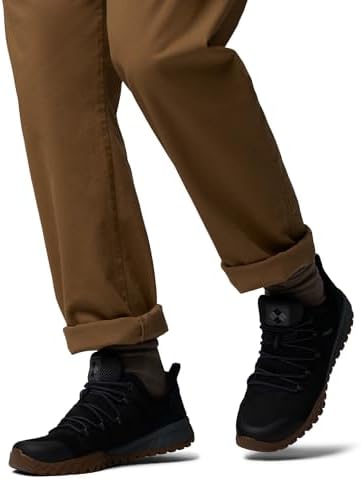 Columbia Mens Fairbanks Low, Black/Graphite, 11