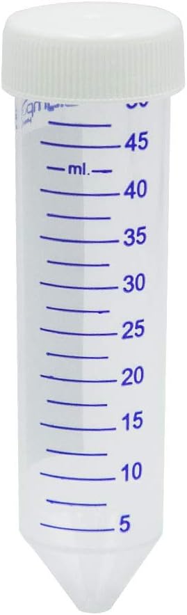 Olympus 50ml Centrifuge Tubes, Racked, Sterile, Polypropylene, 20 Racks of 25, 500/Unit