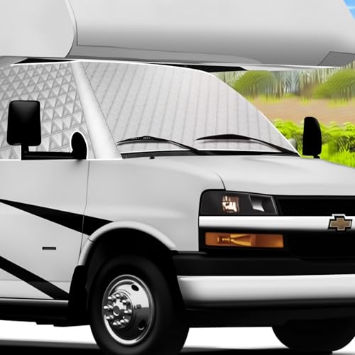 D-Lumina RV Windshield Cover for Chevy Motorhome 2001-2024