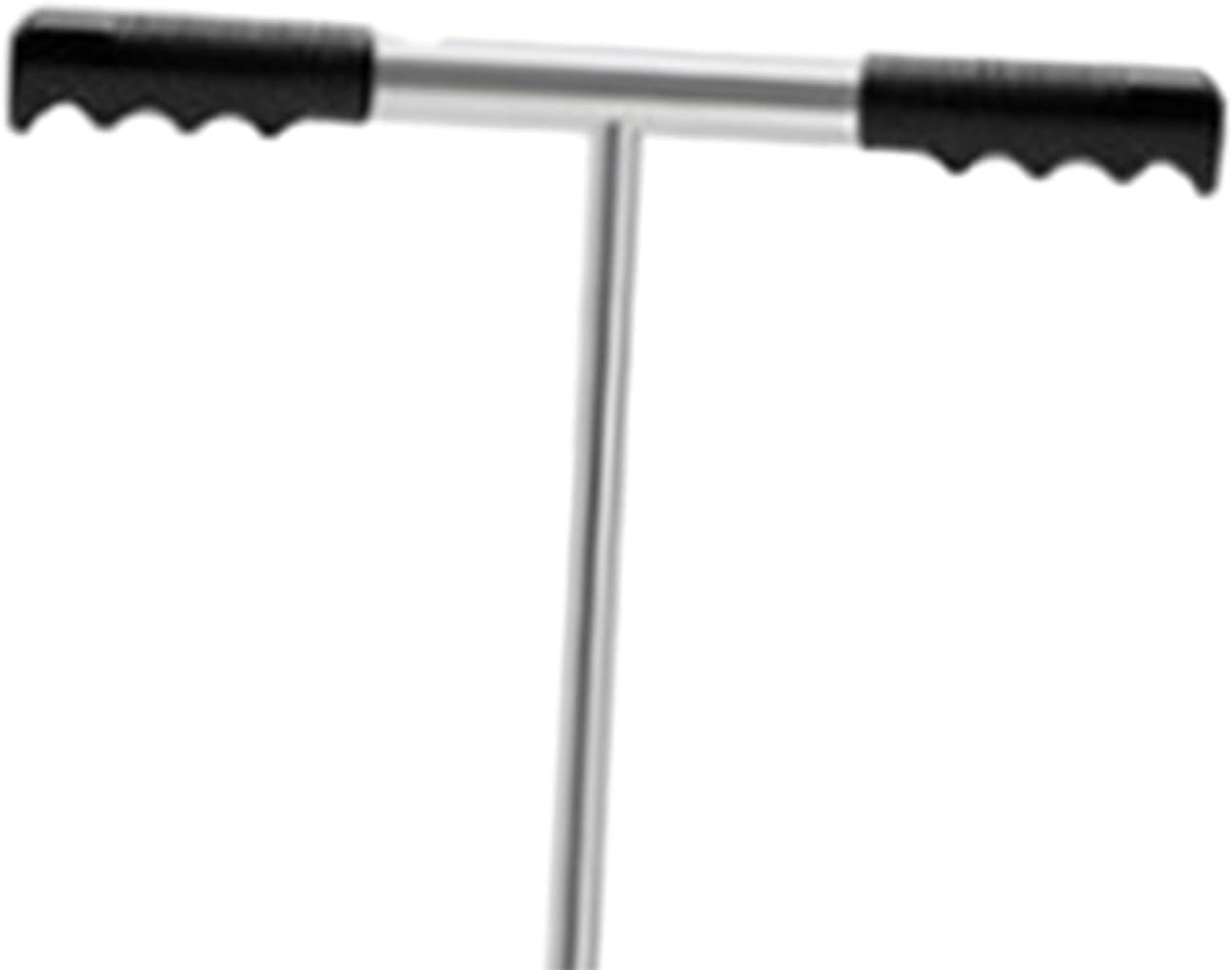 32-48 Inch Stainless Steel Soil Probe Rod Grip for Water Lines Tool
