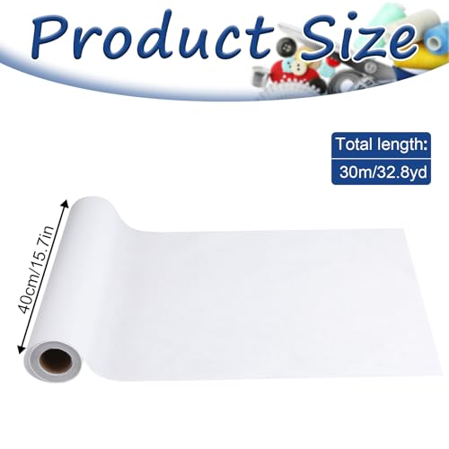 Interface fusível com ferro de passar a ferro, peso médio, interface fusível para costura de 39 cm x