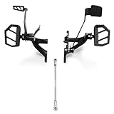 Softail Standard Extended Forward Control w/MX mini rider floorboard For Harley Street Bob FXBB 114 FXBBS Low Rider FXLR 107 FXLRS 117 2018-2023 2024(W/ 2161-BK)