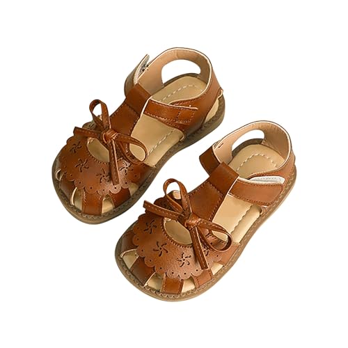 Chaussons de danse confortables et sandales plates de fête en cuir fille