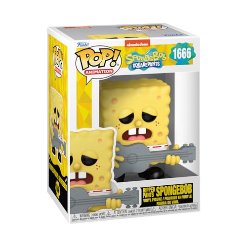 FUNKO POP! Television: SpongeBob SquarePants - SpongeBob w/ Guitar (25th Anniversary)