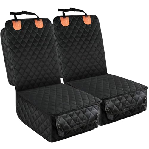 PETICON Front Seat Cover 2 Pack, Full Protection Dog Car