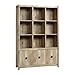 Sauder 416091 Cannery Bridge Storage Wall, L: 48.31" x W: 15.59" x H: 71.97", Lintel Oak finish