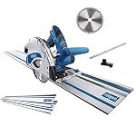 Scheppach – Scheppach Tauchsäge PL55 Handkreissäge mit 2x700mm Führungss