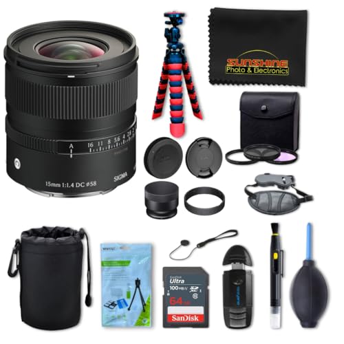 Sigma 15mm F1.4 DC | Sony E�}�E���g�p�R���e���|�����[(Sunshine Photo Pro�o���h���t��)