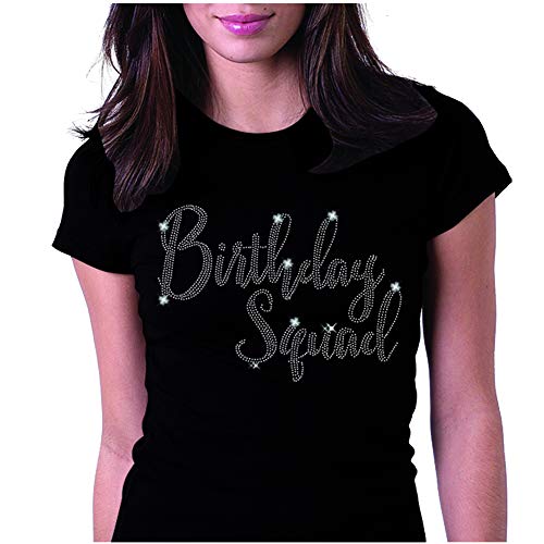 Tee Shirt Anniversaire Femme Birthday Girl Drôle, T-Shirt Anniversaire Groupe Squad Cadeau Original Femme – vue 2