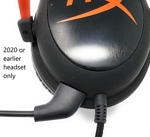 Tne Replacement Game Mic Microphone Boom For Pre-2021 1St Version Wired Kingston Hyperx Cloud 2 Ii Cloud Core Cloud Pro Cloudx Ps5 Xbox One Nintendo Switch Computer Pc Gaming Headsets #TOP3