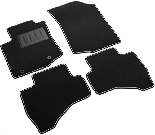 Tappetini Smart Fortwo Tappetini Auto Su Misura Smart Fortwo W453 - Set Moquette Gomma Con Logo Personalizzato Accessori Smart 453 - Foto 2