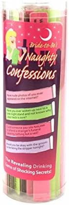 Bride-to-be's Naughty Confessions Conversation Starter Sticks