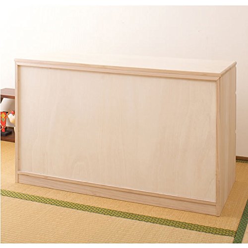 Amazon｜【国産】桐製クローゼット用3段チェスト 幅100cm