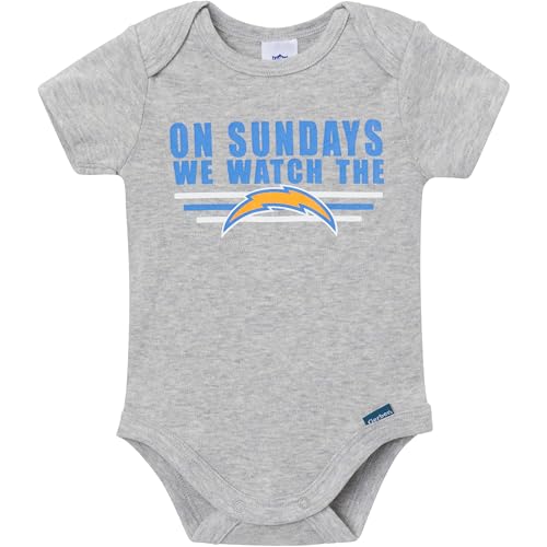 Image of Gerber NFL Baby Boys 3-Pack Onesie Bodysuit