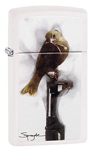 Zippo Spazuk Peace Slim Pocket Lighter
