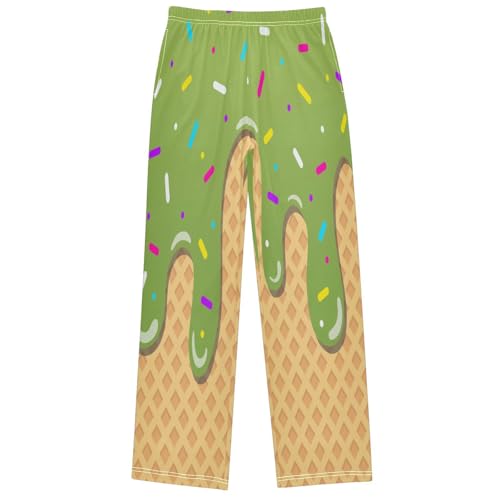 Boys' Pants Funny Jogger Pants Elastic Waist Long Bottoms Trousers with Pockets S-XL