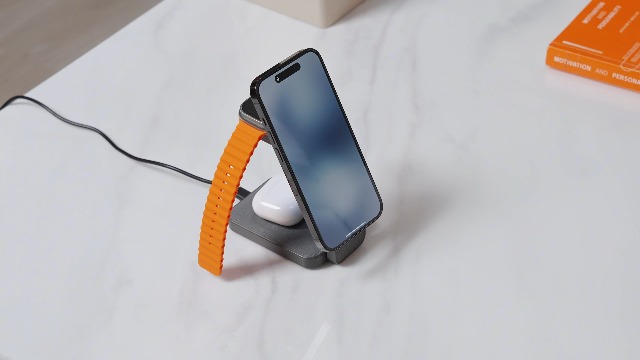 Amazon.co.jp: eazpower ワイヤレス充電器 3in1 充電スタンド Magsafe