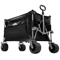 Amazon.co.jp: DABADA ダバダ キャリーワゴン アウトドアワゴン 耐荷重