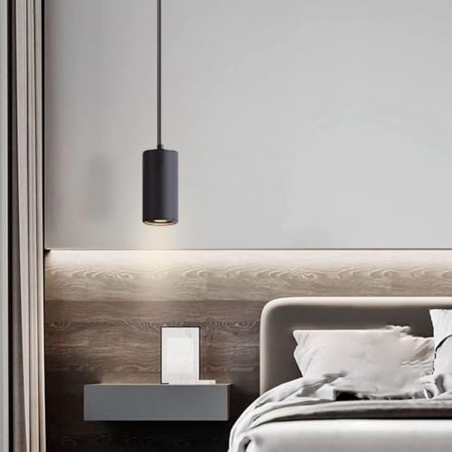Nordic Mini Iron Art Pendant Light with E26/E27 Metal Base Lamp 4.3in Kitchen Decorative Hanging [2]