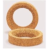 Manton Industrial Cork 55001 Cork Ring, Suberite, Size 1