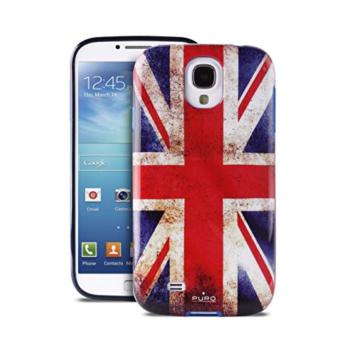 Puro   Carcasa para Samsung Galaxy S4 i9500, diseño de bandera británica