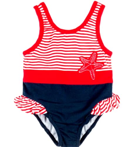 In Fashion Kids Baby-Girls Starfish Swimsuit One Piece (12months) Multi