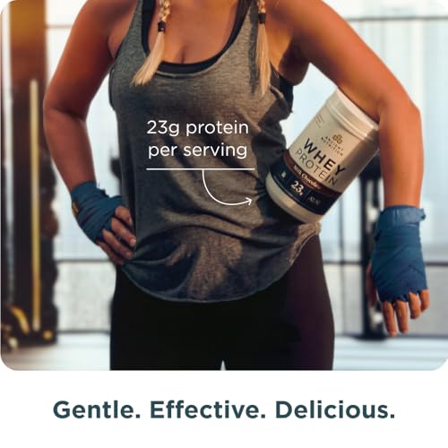 Ancient Nutrition Grass Fed Whey Protein, Collagen Peptides, Milk Chocolate - image 5