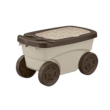Top Picks for Rolling Garden Carts That Transform Your Gardening Experience 3 rolling garden cart with seat and storage