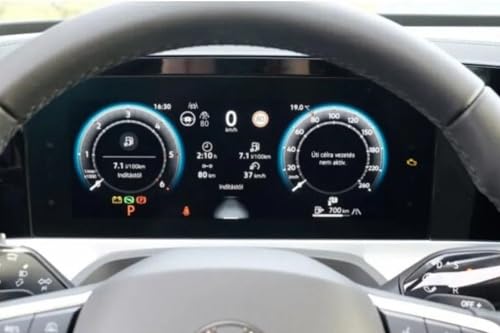 Volkswagen Tayron Uyumlu 2024 2025 2026 Model 9H Nano Ekran Koruyucu; 12.9 inç Multimedya; 10.25 inç Gösterge Panel (Gösterge)