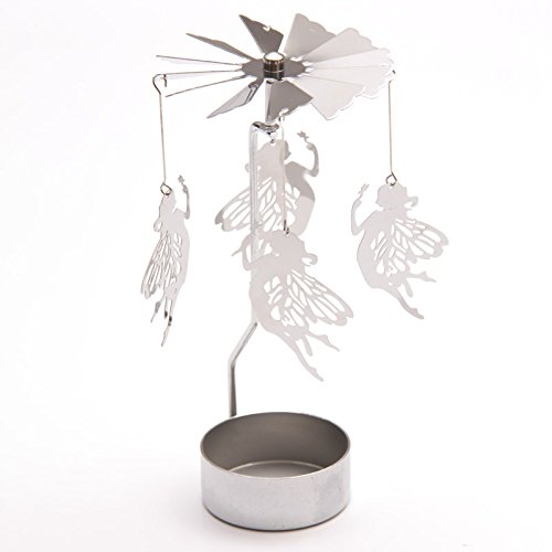 Puckator SPIN06 - Portacandele Rotante, con