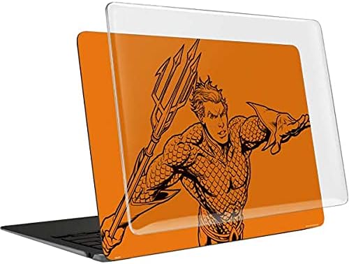 Skinit Case + Skin Compatible with MacBook Air 13in M1 (2021) - Officially Licensed Warner Bros Aquaman Comic Pop Design