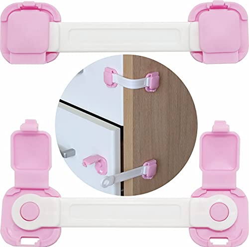 Kit 10 Travas Segurança Bebê Infantil Gaveta Armário Geladeira Microondas Vaso Sanitário Porta Freez