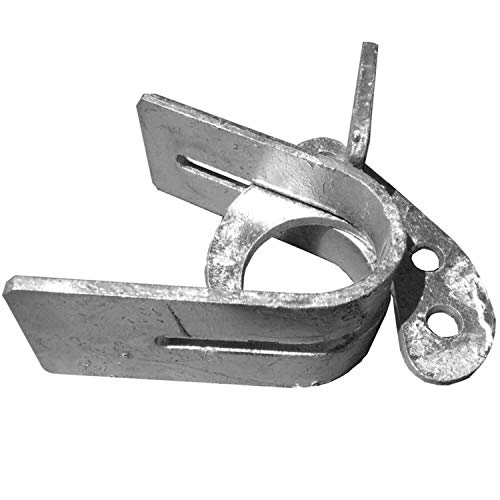 ROLLING OFFSET LATCH - LOCK N' LATCH: (for 1-5/8" to 1-7/8") Chain Link Fence Gate Offset Latch (Rolling, Sliding, or Cantilevered Gate Latch) by Jake Sales - Used condition - US$26.55