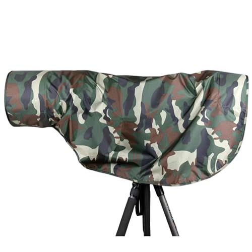 SUPBIG 防水望遠レンズナイロンレインコート Canon RF100-500mm F4.5-7.1 L IS USM対応 超望遠ズームレンズ # 軍用グリーン迷彩