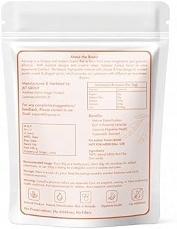 AEJESOP Red Clay, Edible Clay Chunks, Natural for Eating (Food), 3.5oz(100g)