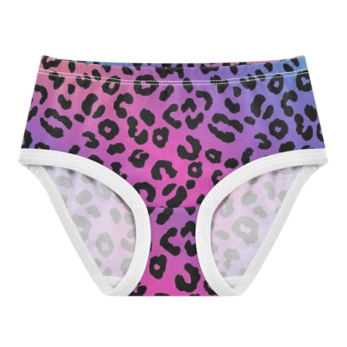 Girls Underwear Toddler 2t Cotton Girl Panties Cute Animals Briefs Underpants Rainbow Gradient Leopard Spots