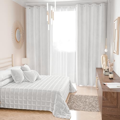 Couette double velours contre le froid nocturne printanier - 5