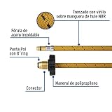 Manguera amarilla para gas 3 Imagen adicional