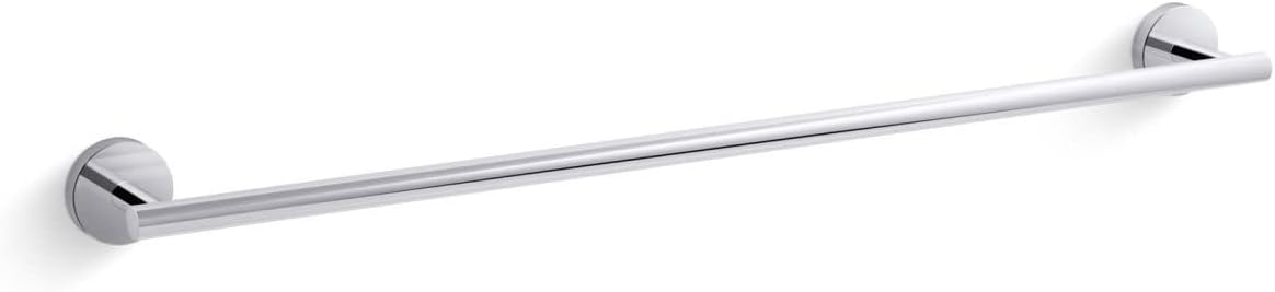 KOHLER 27287-Cp Elate Bathroom Towel Bar, 24", Polished Chrome