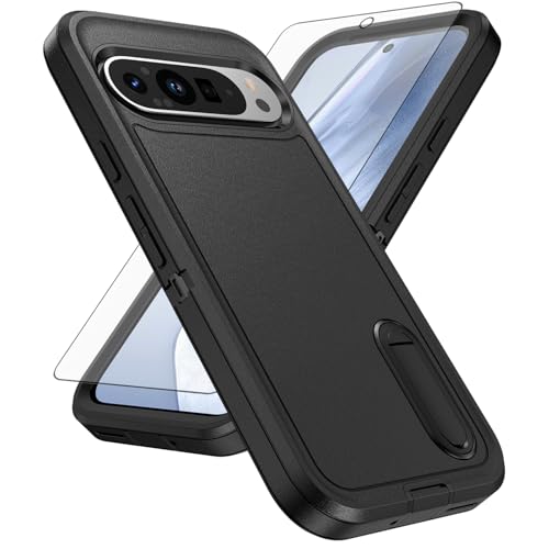 Coque Google Pixel 9抗震 étui antichoc Pixel 9 Pro noir contre les rayures