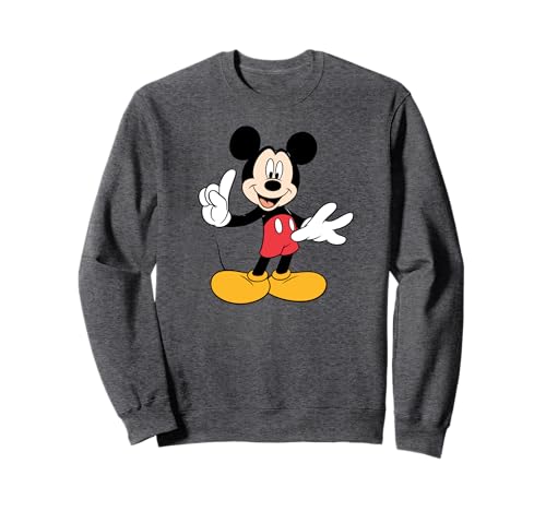 Mickey Mouse Mickey's Point Sweatshirt pull col rond décontracté