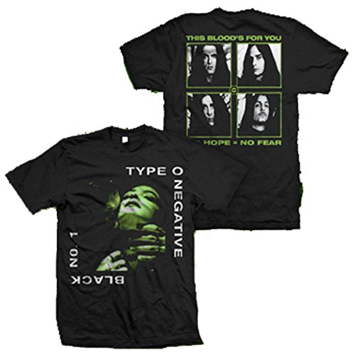 Amazon.com: Type O Negative - Black Number 1 T-Shirt (XXL