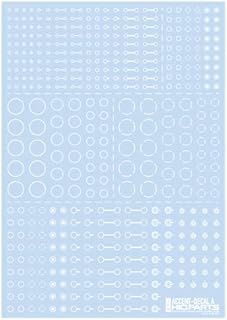 HiQ Parts Accent Decal A White (1pc) - Model Building Tools and Accessories # ACD-A-WH