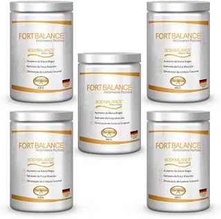 5x Potes 450g Body Balance suplemento aumenta força muscular