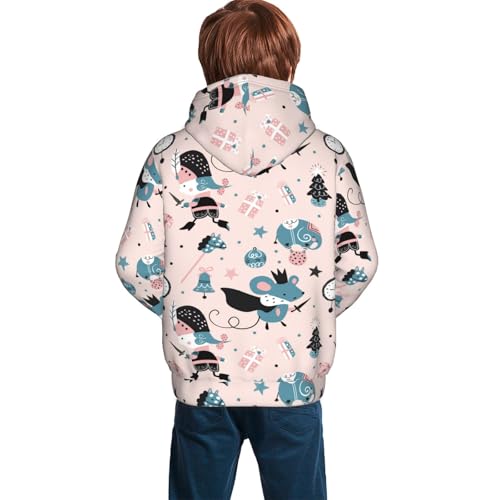 Nutcracker and Mouse King Kid Hoodies Boys Sweatshirts Girls Pullover with Pocket4