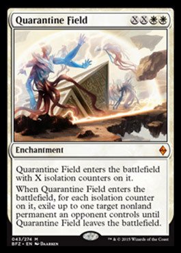 Magic The Gathering - Quarantine Field (043/274) - Battle for Zendikar