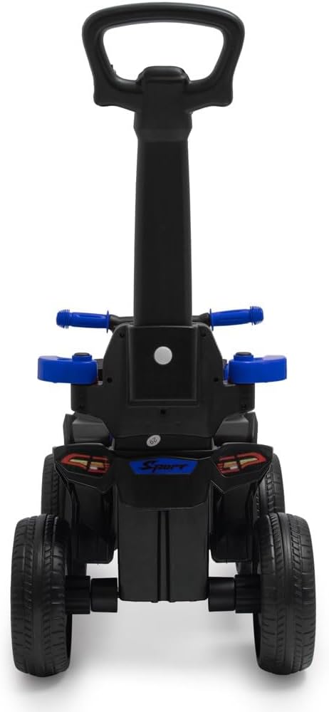 Baby Mix Mega Prime EVA baby bouncer with guide bar blue