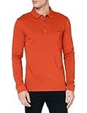 hugo boss orange t shirt damen Hochwertige Verarbeitung BOSS Herren Passerflash Polohemd, Dark Orange803, XL