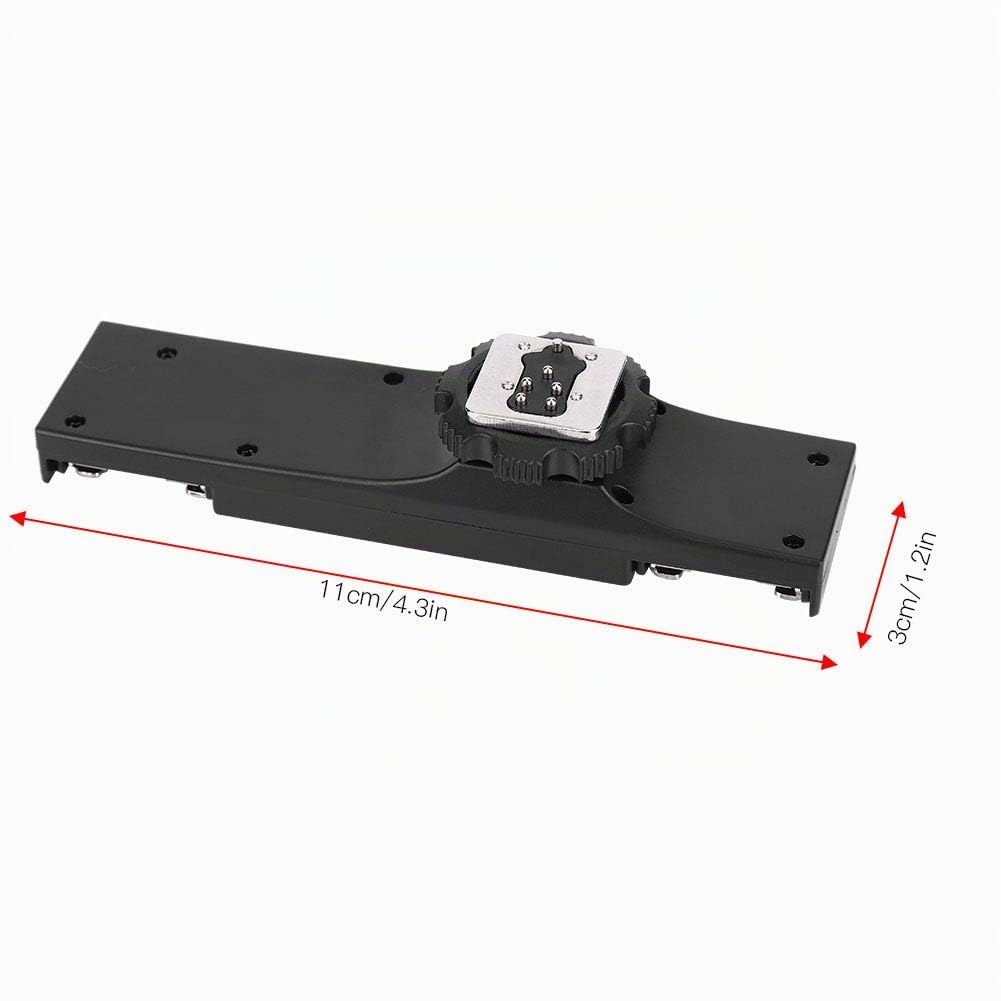 Topiky Support Adaptateur de répartiteur pour séparateur TTL Dual Hot Shoe Flash pour pour (pour )